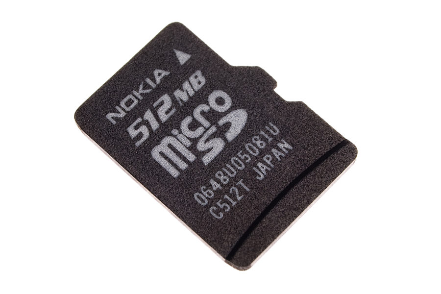 Micro SD - der Speicherplatz auf minimalen Abmessungen