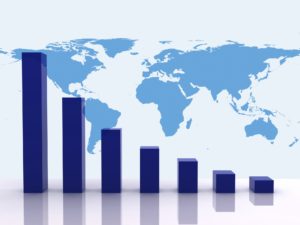 El crecimiento de la economía a nivel mundial es decepcionante