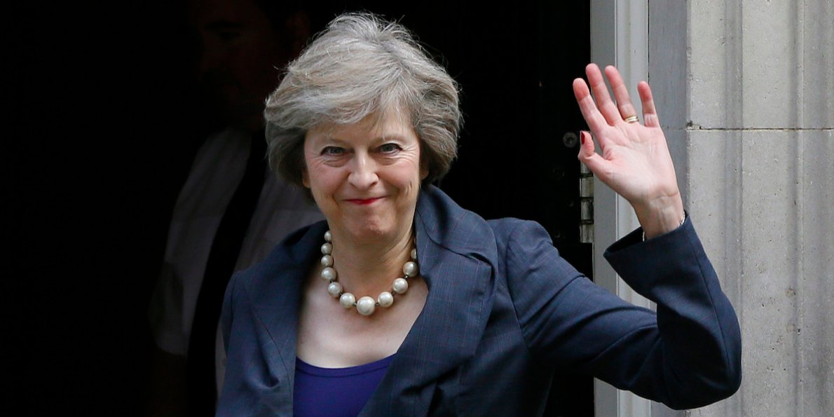 Theresa May and her political career.