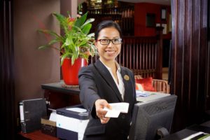 Get an office for rent that includes a receptionist