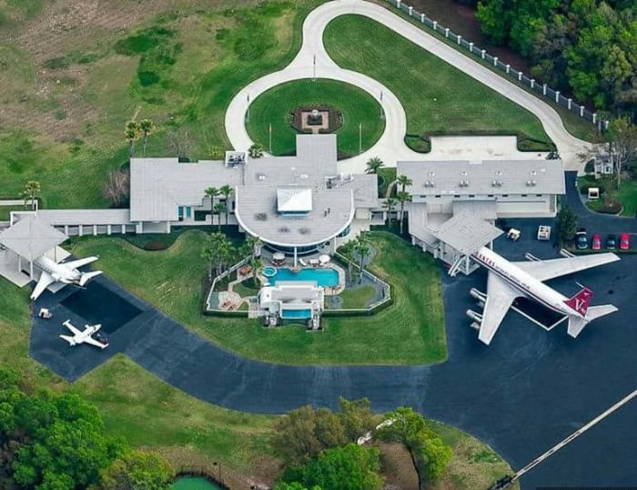 The most extravagant features in some celebrity houses