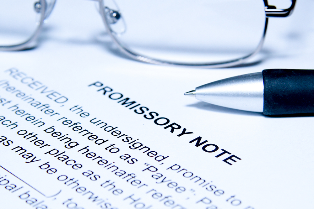 What is a promissory note?